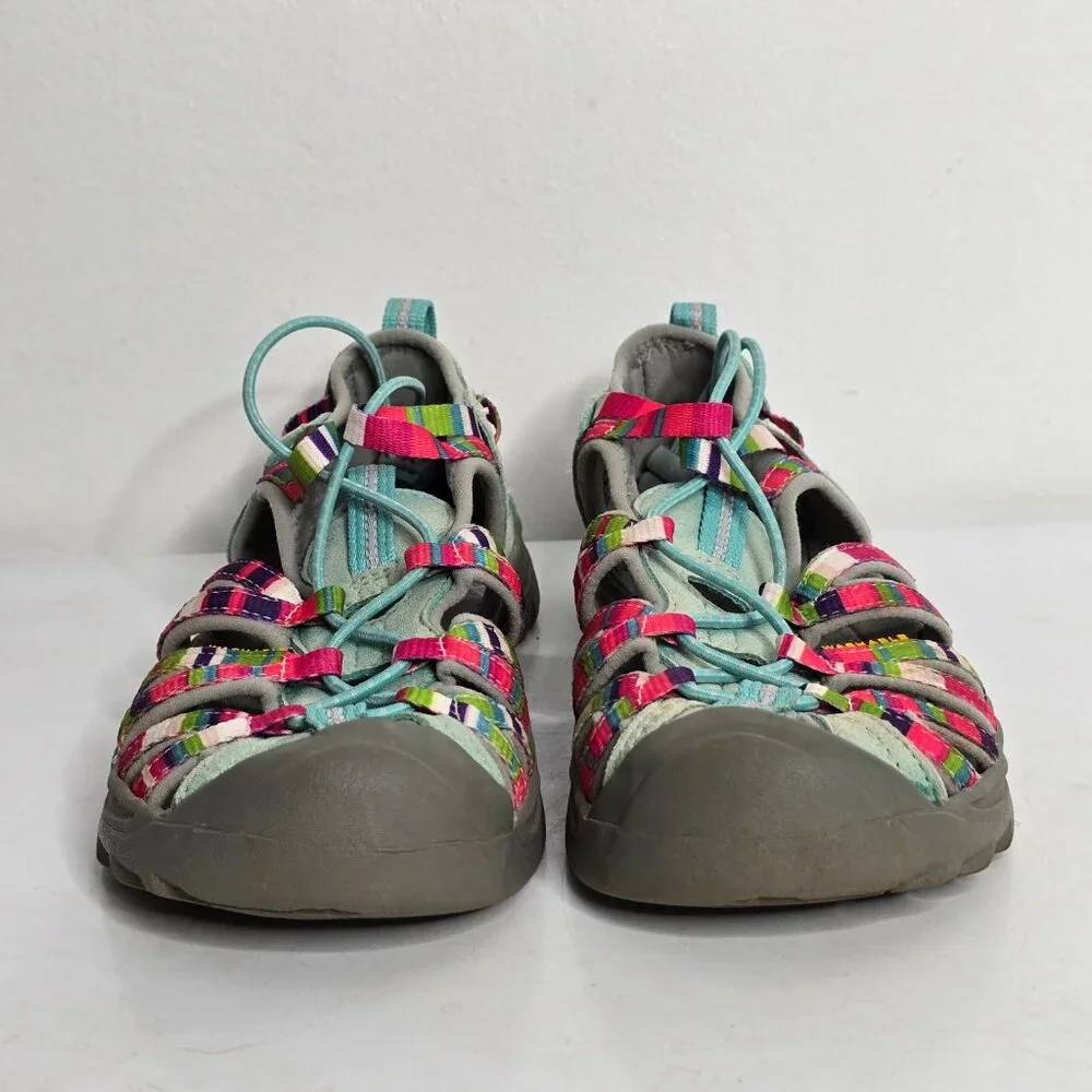 KEEN Kids Youth Shoes Sz 4 Newport Waterproof Hiking Sandals Sport Pink Washable